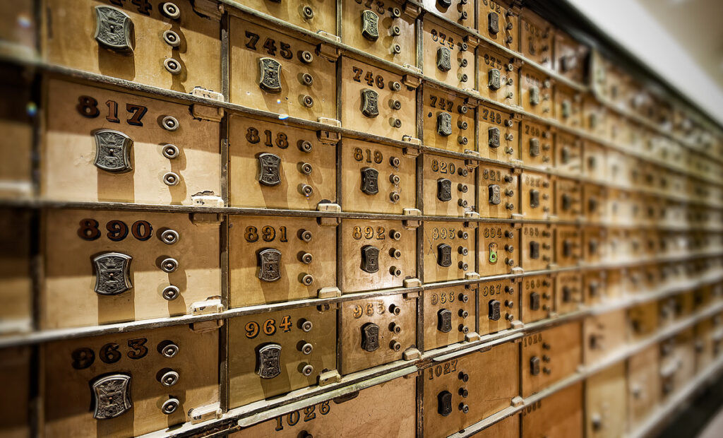 Cajas fuertes Bank suise hotel banke paris opera
